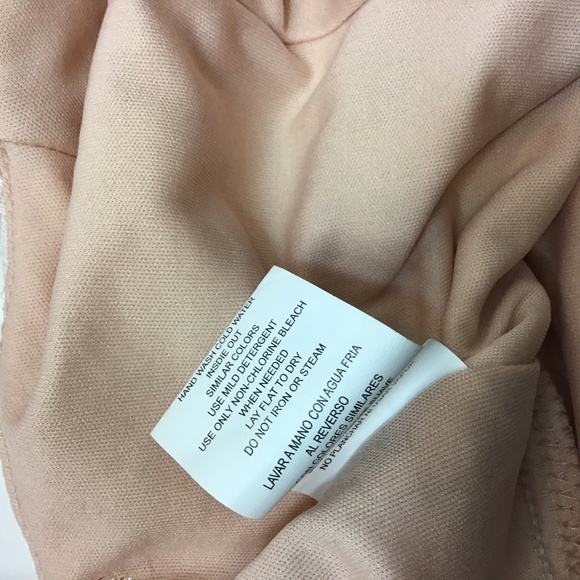 speechless Cream Nude Lace Skater Dress Size Med - Picture 8 of 8